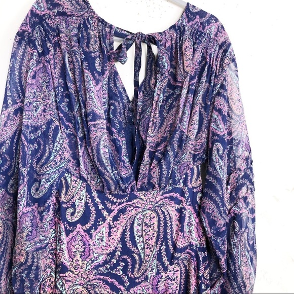Free People Mirage Bohemian Paisley print maxi dress - Picture 6 of 14